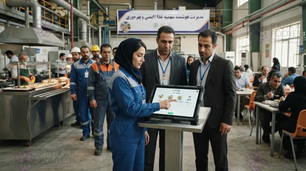 چالش‌های پنهان در مدیریت غذای پیمانکاران و مهمانان کارخانه